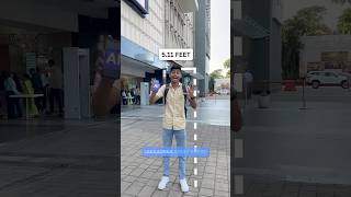 Find Height With a Photo Using AI! 🤯 #shorts