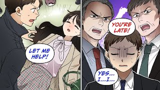 [Manga Dub] I saved a woman who collapsed on a crowded train and was late for an interview [RomCom]