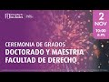 Grados maestrías y doctorado - Facultad de Derecho 2022