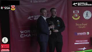 David Causier v Peter Gilchrist | Final | Grand Cuvee World Billiards Championship 2022