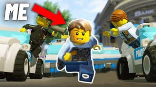 Lego City Undercover but 100 Police are HUNTING Me
