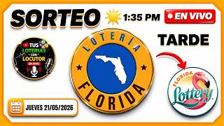 🔴 Florida Lottery Afternoon 1:35 PM LIVE + Dollar and Euro Price Today Thursday, May 21, 2026 💵📈