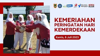 Kemeriahan Peringatan Hari Kemerdekaan ke-78 Sekolah Penggerak SMA Negeri 1 Karang Intan