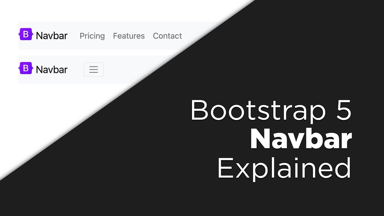 Bootstrap 5 Navbar Tutorial - YouTube