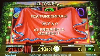 BIG WIN 🔥🎰JACKPOT 🎰🔥HIGHWIN  💣EL TORERO 2 FACH IN VOLLE LÄNGE