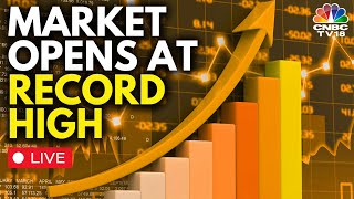 Market Opening LIVE | Sensex, Nifty Open At Fresh All-time High; Auto Stocks In Focus | CNBC TV18