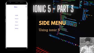 Sidemenu | Ionic Series | Developers Tutorial |