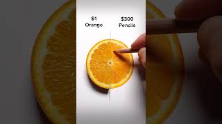 Draw an Orange #art #drawing #shorts #orange #illusion #pencildrawing #howtodraw #easydraw