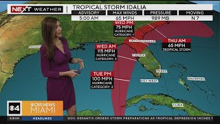 Tracking Tropical Storm Idalia 8/28/2023 5AM