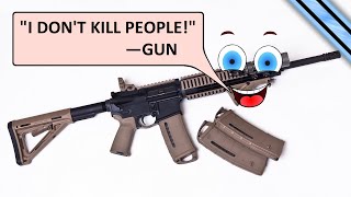 Republicans Debunked: "Guns Don't Kill People!" & "Criminals Will Switch To Knives!"