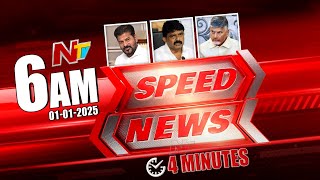 Speed News | 06 AM News Headlines | 01-01-2025 | Ntv