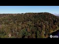 autumn forest river 4k relaxing piano music river water fall sigulda latvia gauja