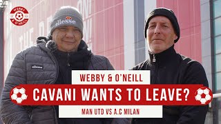 Haaland to Replace Cavani? | A.C. Milan Preview | LATEST Manchester United News!