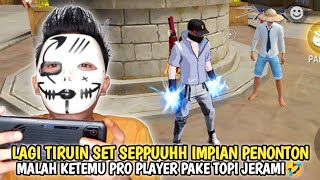 BARU KALI INI AMBOE KETEMU PRO PLAYER BERTOPI JERAMI🤣