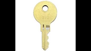 ASI HL 202 Replacement Key