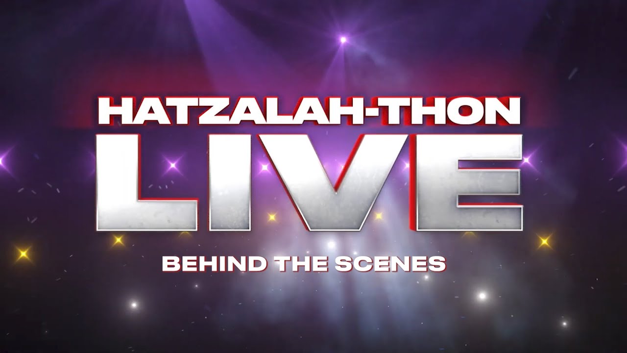 Hatzalah Thon Behind The Scenes Youtube