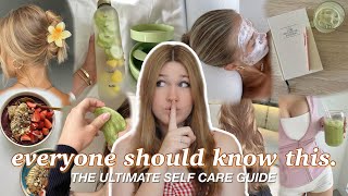 SELF CARE SECRETS the hot girlies do NOT want u knowing