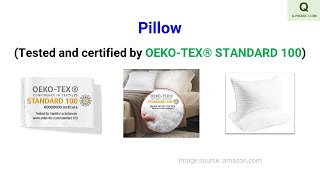 Best \u0026 Safe Pillow (Tested \u0026 Certified by OEKO-TEX® STANDARD 100)