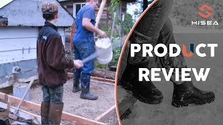 How the Rain Boots Work for a Homesteading Family | HISEA Work Boots Review