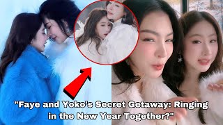 Faye and Yoko's Secret Getaway: Ringing in the New Year Together?