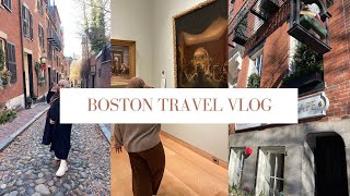 Boston Travel Vlog! | Dec 18-21 2022