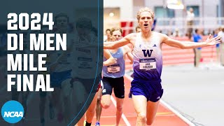 Men's Mile Final - 2024 NCAA indoor track and field championships