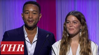 John Legend & Maggie Rogers Present The Spotify & Angel Scholarships | Women in Entertainment