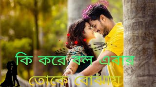 কি করে বল এবার তোকে বোঝায় love 😘 lofi song video new