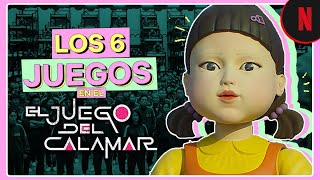 Todos los juegos mortales en El juego del calamar