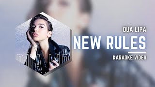 New Rules [Karaoke Version] (Dua Lipa)