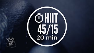 Interval Timer With Music | 45 sec rounds 15 sec rest - 5 Beeps | Mix 99