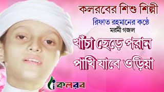 Heart touching bangla song by Rifat Rahman //গজলটি একবার শুনুন//  kalarab singer // Islami kantho
