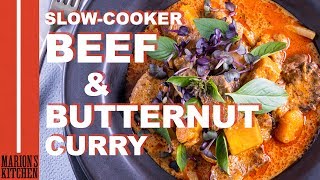 Slow-cooker Beef & Butternut Curry - Marion's Kitchen