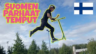 SUOMI SCOOTTAUKSEN PARHAAT TEMPUT COMPILATION