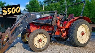OLD TRACTOR FIRST START IN 10 YEARS Part 2