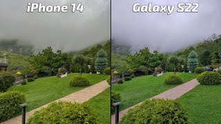iPhone 14 vs Samsung Galaxy S22 Camera Test