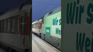 Br101 088-3 DEVK💚 Ausfahrt  mit makro #deutschebahn #trainspotting #zug #makro #br101 #ec @devk