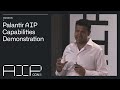 Palantir AIP Capabilities Demonstration | CTO Shyam Sankar at AIPCon