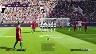 efootball pes 2020 gameplay - Football live Portugal vs Argentina - football game playstation 4
