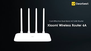 Xiaomi 4A 2 4GHz + 5GHz WiFi Dual band AC 1200M Smart Router  - Gearbest.com
