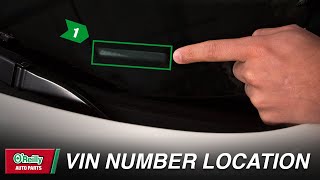 What is my Vehicle's VIN Number and Where Do I Find It?