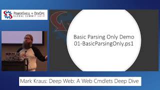 Deep Web: A Web Cmdlets Deep Dive by Mark Kraus