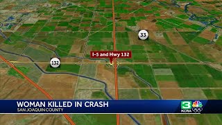 Woman killed in Tracy I-5 crash after vehicle leaves road