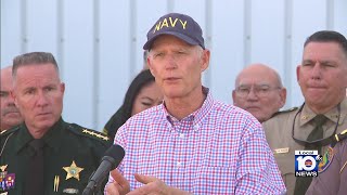 Sen. Scott, Monroe County sheriff address Keys migrant crisis