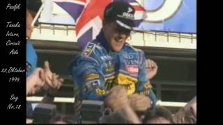 Michael Schumacher - Benetton victories (1992-1995)