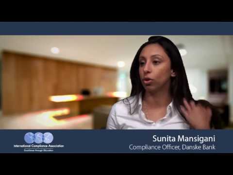 Sunita Mansigani, Compliance Officer at Danske Bank provides insight into working in compliance.