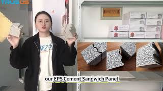 Load Bearing Vertical Concrete EPS Cement Calcium Silicate Board Sandwich Wall Panel