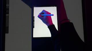 How to DRAW an EASY OPTICAL ILLUSION in Procreate!!!🤘🏽#shorts #NowAddThis #ad