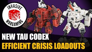 Most Efficient Crisis Battlesuit Weapon Loadouts | New Codex: Tau Empire Warhammer 40k