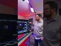 showing off the nzxt h9 flow robeytech shorts